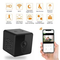 Mini Spy Camera Wireless Hidden, Relohas HD 1080 Spy Hidden Camera Live Streaming, Small Security Camera with Night Vision Motion Activated Spy Cam Nanny Cam, Mini WiFi Camera for Home and Outdoor (wi