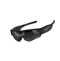 Gogloo WI-FI Camera Glasses Hands Free Action Camera Full HD 1080P/720P Tiltable 8MP Sony Camera with UV400 Lenses Blue Light Blocking Glasses Great Outdoor Sports Camera Wearable Camera Video (Black)