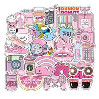 Laptop Car Motorcycle Bicycle Skateboard Luggage Graffiti Decals Bumper DIV Decoration50 PCS Stickers for Kids Girls Teens Youths(Not Random)