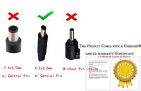 UPBRIGHT AC Adapter for Dell AR5B125 ARSB125 XPS XPS15-8949sLV XPS15-8947sLV XPS15-4737sLV Intel 2230BNHMW Inspiron 24 5000 5488 i5488 W12C 19.5V 90W Fits 19.5Vdc 45W 3.34A 65W(w/OD: 4.5mm Small Tip)