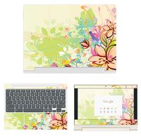 decalrus - Protective Decal Floral Skin Sticker for Lenovo ChromeBook C330 (11.6" Screen) case Cover wrap LEchrmbookC330-36