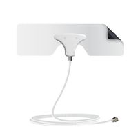 Mohu Leaf Metro TV Antenna, Indoor, Portable, 25 Mile Range, Original Paper-thin, Reversible, Paintable, 4K-Ready HDTV, 10 Foot Detachable Cable, Premium Materials for Performance, USA Made, MH-110543
