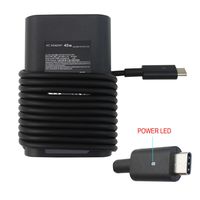 Gomarty 20V 2.25A 45W USB-Type C AC Adapter Charger for Dell Latitude 11 5175 / 5179 12 7275 7275 7370 LA45NM150 HDCY5 492-BBSP Venue 8 pro 5855,Venue 10 pro 5056 Power Supply - 1 Year Warranty