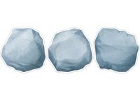 Creative Teaching Press Rocks 6" Designer Cut-Outs (8785)