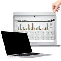 AirMat 15 Inch MacBook Pro Privacy Screen Filter for Model A1707 with Touch Bar - Premium Anti Glare Protector
