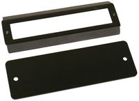 Tuffy 151-01 Stereo Dash Cutout Cover Plate, Black