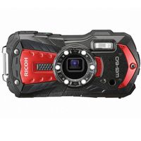 Ricoh WG-60 Waterproof Digital Camera, 2.7" LCD (WG-60 Red)