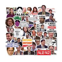 The Office Sticker 50 Pack Vinyle Stickers for Water Bottle Laptops Waterproof Trendy Decals for Phone Luggage Car Bumper Skateboard Hydro Flasks