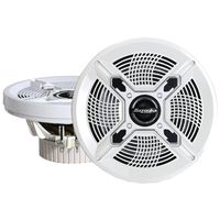 Bazooka MAC6510W  6.5-Inch Marine Coaxial Speaker - Set of 2 (White)