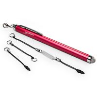 BoxWave EverTouch Capacitive Stylus - (Newest Technology) Touchscreen iPad 3 Stylus with Ultra Durable FiberMesh Fabric Tip for Apple iPad 3, iPad 2, iPhone 4S / 4, Amazon Kindle Fire, Nexus 7, All Touch Screen Tablets - Rose Pink