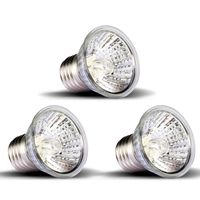 OMAYKEY 3-Pack 75W UVA + UVB Full Spectrum Sun Lamp Sunbathe Heat Lamp/Bulb/Light for Lizard Reptiles and Amphibians