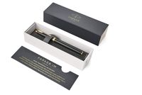 Parker IM Rollerball Pen, Premium Black and Gold with Fine Point Black Ink Refill (1931660)