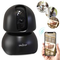 [Newest 2019] Wireless IP Surveillance Camera w/Night Vision - Baby Monitor or Security Camera - 1080p, Activity Detection - 2 Way Audio - Remote Monitor with iOS, Android App - Cloud Service Avail