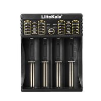 LiitoKala Lii-402 Smart Battery Charger 1.2V 3.7V 3.2V 3.85V AA/AAA for 18650 18490 18350 17670 17500 16340 14500 10440 Batteries
