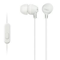 Sony MDREX15AP in-Ear Earbud Headphones, White