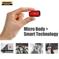 kingneed Mini GPS Dog Tracker GPS Tracker for Vehicles Anti-Theft Real Time Waterproof Tracking Device for Kids Elder