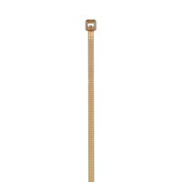 Panduit PLT1M-C71 Pan-Ty Locking Cable Tie, Miniature, 3.9-Inch Length, Peek, Translucent Brown (100-Pack)