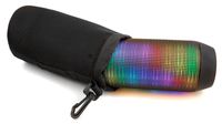 DURAGADGET Padded Black Pouch - Suitable for JBL Charge 2 Portable Bluetooth Speaker w/Belt Clip