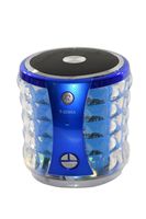 Bridgecraft Portable Mini Media Player Speaker BC-T2096A-BU with FM Micro Card U-Disk Line-in, Blue (
