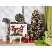 Xuprie Christmas Pictorial Cloth Backdrop Photography Background Studio Prop Backgrounds