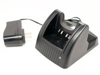 Upstart Battery Replacement for Motorola HT1250.LS Charger - Compatible with Motorola HNN9008A Two-Way Radio Chargers (100-240V)