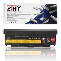 ZTHY New 9Cell 57++ Battery Replacement for Lenovo ThinkPad T440P T540P W540 W541 L440 L540 Series Laptop 45N1152 45N1153 45N1162 45N1163 45N1145 45N1147 45N1149 0C52864 0C52863 11.1V 8960mAh