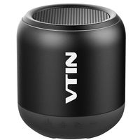 VTIN Mini Bluetooth Speaker, IPX5 Waterproof Speaker with 16H Playtime, HD Stereo Sound, Built-in Mic, Support TF Card, Portable Bluetooth Speaker Suit for Travel, Car, Room, Office