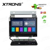 XTRONS Android 9.0 Car Stereo Radio GPS Navigator 7 Inch Touch Display Head Unit Supports Car Auto Play Bluetooth 5.0 WiFi Backup Camera DVR OBD TPMS Full RCA Output for Land Rover Freelander 2