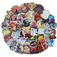 50Pcs The Lion King Stickers Variety Vinyl Car Sticker Motorcycle Bicycle Luggage Decal Graffiti Patches Skateboard Stickers for Laptop Stickers for Kid and Adult (The Lion King)