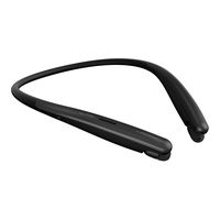 LG Tone Style L6S Bluetooth Wireless Stereo Neckband Earbuds with External Speaker Sound Tuned by Meridian Audio (HBS-SL6S)