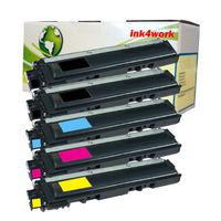 INK4WORK 5 Pack Compatible TN221 TN225 TN-221 TN-225 Toner Cartridge Replacement for Brother HL-3140CW HL-3150CDN HL-3170CDW MFC-9130CW MFC-9330CDW MFC-9340CDW