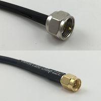 3 feet RG58 F MALE to SMA MALE Pigtail Jumper RF coaxial cable 50ohm High Quality Quick USA Shipping