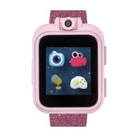 iTouch Playzoom Kids Smart Watch with Digital Camera and Video Recorder (Rainbow Glitter)