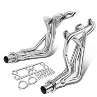 For 72-91 Dodge D/W-Series Ramcharger Pair 4-1 Long Tube Exhaust Header Manifold w/Collector