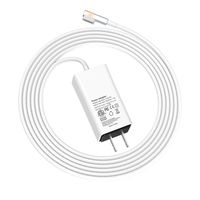 Wakeach 45W Mini Charger for MacBook Air 11 inch 13 inch (Made Before Mid 2011), Replacement Charger for Magsafe 1 Power Adapter L Tip Connector, Portable Travel MacBook Power Battery Supply