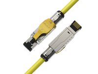 [LINKUP] Cat8 Ethernet Patch Cable S/FTP 4 Pair 22AWG Screened Solid Cable | 2000Mhz (2Ghz) up to 40Gbps | Future 5th-Gen Ethernet LAN Network 40G Structure Wires - 3 M