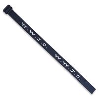 W.W.J.D. Bracelets - 22 Individual Colors to Choose from - Mix and Match (Black)