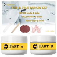 Tub, Tile and Shower Repair Kit For white tubs,Toilet,Porcelain