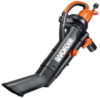 WORX WG505 3-in-1 Blower/Mulcher/Vacuum, 9" x 15" x 20", Orange and Black