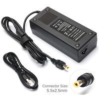 Vanzer ADP-150NB G53 150W Laptop Adapter Charger Compatible with ASUS G74SX G53S G53Sx G53SW G71G G71GX G71V G72GX G73 G73J G51JX-3D G51JX-A1 G51VX-RX05 AC Power Supply Cord 19.5V 7.7A