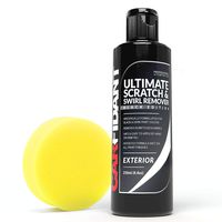 Carfidant Black Car Scratch Remover - Ultimate Scratch and Swirl Remover for Black and Dark Paints- Solvent & Paint Restorer - Repair Paint Scratches, Scratches, Water Spots! Car Polish Buffer Kit