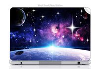 Laptop VINYL DECAL Sticker Skin Print Cosmic Planets Night Sky Dawn Over Earth Printed Design fits Vaio Fit 14in