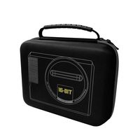 Customized Carrying Case for Sega Genesis Mini 2019 and Accessories-(Full Size)Black