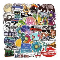 Stickers for Water Bottles Big 53 Pack,Sanmatic Cute Funny Stickers for Teens,Girls,Adults | Perfect for Waterbottle,Laptop,Phone,Hydro Flask Travel Vinyl Stickers Waterproof...