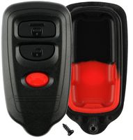 KeylessOption Keyless Entry Remote Car Key Fob Shell Case Pad Cover for Isuzu Rodeo Passport HYQ1512R