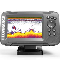 HOOK2 5X - 5-inch Fish Finder with SplitShot Transducer and GPS Plotter