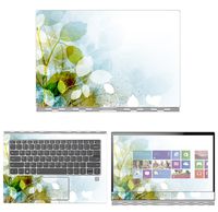 decalrus - Protective Decal Floral Skin Sticker for Lenovo Yoga 920 (13.9" Screen) case Cover wrap LEyoga_920-95