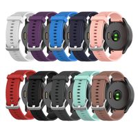 ZSZCXD Compatible for Garmin Vivoactive 4, Silicone Replacement WatchBand Strap Band Wristband for Garmin Vivoactive 4, Small and Large (10 Colors, Small)