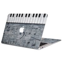 igsticker Ultra Thin Premium Protective Body Stickers Skins Universal Decal Cover for MacBook air 2018 Release Model A1932 008223 Note　Musical Score　Piano　Monochrome