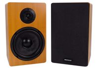 2 ROCKVILLE RockShelf 64C Classic 6.5" Home Bookshelf Speakers W/Kevlar Woofers